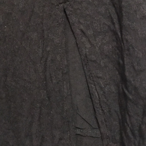 Skylar + Madison Black Leopard Print Mini Skirt Size Large - Picture 4 of 9